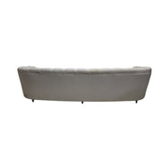 Light Beige Tufted Chesterfield Sofa
