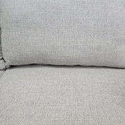 LG Living Supra Modern 3-Seater Fabric Sofa