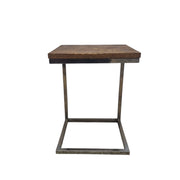 Side Tables with Metal Bases from West Elm