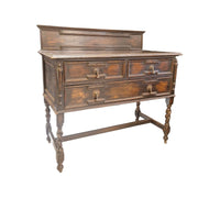 Vintage Oak Barley Twist Four-Drawer Chest