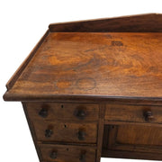 Antique 19th Century Pedestal Writing Desk