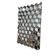 Ziggy Geometric Bevelled Mosaic Glass Wall Mirror