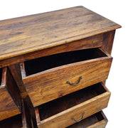 Rustic Solid Wood 6-Drawer Artisan Dresser