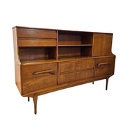 Vintage 1960s Jentique Teak Sideboard with Sculptural Handles