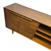 Crate & Barrel Mid-Century Modern Tate Walnut 80