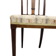 Elegant Hepplewhite-Style Inlaid Dining Chair