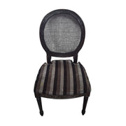 THE One Vintage Style Charm Cane Back Dining Chair