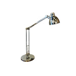 Sleek Antifoni Style Chrome Adjustable Architect Desk Lamp