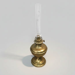 Classic Solid Brass Antique Style Hurricane Kerosene Oil Lamp