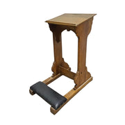 Vintage Oak Prie-Dieu Kneeler | Prayer Bench