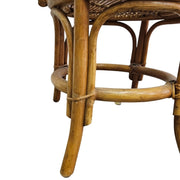 Vintage Chic Rattan Bistro Chair