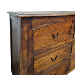 Rustic Solid Wood 6-Drawer Artisan Dresser