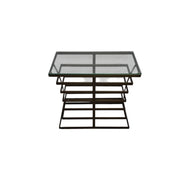 Luxury Console Table with Glass Top