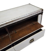 Pottery Barn Parker Industrial Trunk-Style Media Console