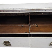 Pottery Barn Parker Industrial Trunk-Style Media Console