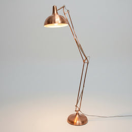 Bissenlink Licht Retro Rose Gold Industrial Floor Lamp