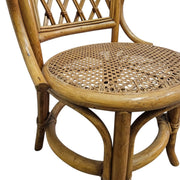 Vintage Chic Rattan Bistro Chair