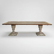 Grand Rustic 10-Seater Reclaimed Wood Dining Table
