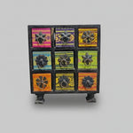 Heritage Hand Painted Multi Colour 9 Drawer Mini Spice Chest