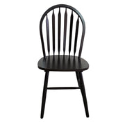 Classic Dark Finish Windsor Dining Chair