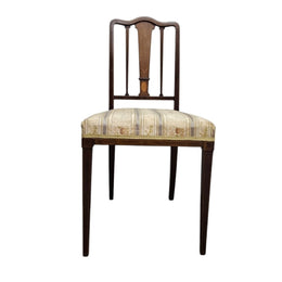 Elegant Hepplewhite-Style Inlaid Dining Chair