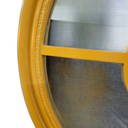 Vibrantly Framed Circular Bullseye Wall Mirror