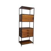 Loft Industrial Wood & Iron Storage Shelf