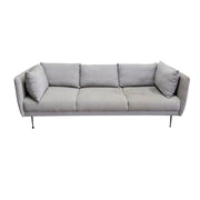LG Living Supra Modern 3-Seater Fabric Sofa