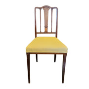 Elegant Hepplewhite-Style Inlaid Dining Chair