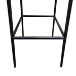 Pottery Barn Maison Leather Backless Swivel Stool