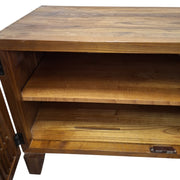 Slatted Mid-Century Modern Storage Console