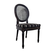 THE One Vintage Style Charm Cane Back Dining Chair
