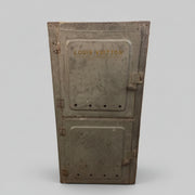 Louis Vuitton Vintage Style Galvanised Zinc Industrial Storage Cabinet