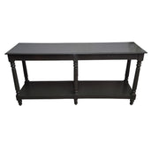Classic Gray Console Table