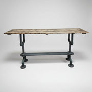 Reclaimed Industrial Pipeline Console Table