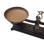 Vintage Cast Iron and Brass Apothecary Scales