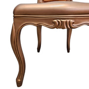 Baroque Rose Gold Opulence Dining and Accent Chair