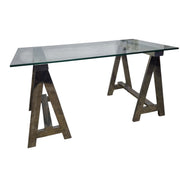 Dining Table Chrome Base