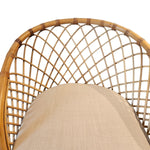 Orchard Rattan Chair with White Cushion