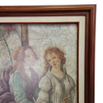 Classical Vintage Louvre Botticelli Framed Art Print