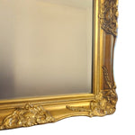 Baroque Ornate Gilded Rectangular Wall Mirror