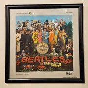 The Beatles Sgt Pepper Limited Edition Framed Silk Art Print