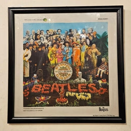 The Beatles Sgt Pepper Limited Edition Framed Silk Art Print