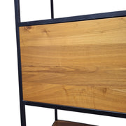 Loft Industrial Wood & Iron Storage Shelf