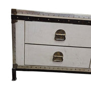 Pottery Barn Parker Industrial Trunk-Style Media Console