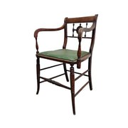 Rustic 19th Century Elm and Oak Country Armchair