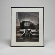 Oversized O. Winston Link Hotshot Eastbound Framed Monochrome Print