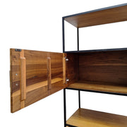 Loft Industrial Wood & Iron Storage Shelf