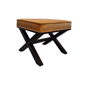 Upholstered Velvet Stool