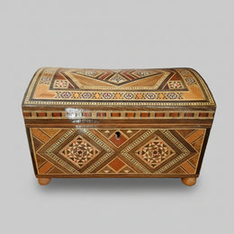 Levantine Style Mosaic Pattern Wooden Jewellery Box